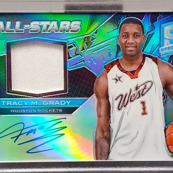 [BUNJANG] 2013 Spectra Tracy McGrady Patch On-Card Autograph /25 / 2013 스펙트라 트레이시 맥그레이디 패치 온오토 /25