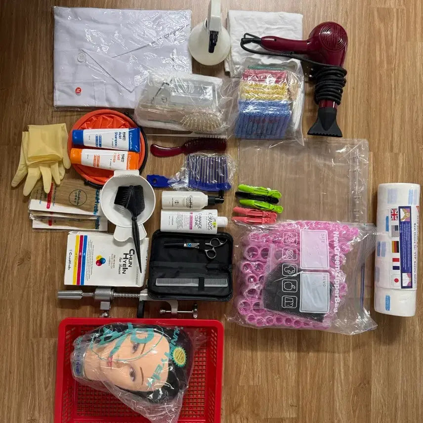 [BUNJANG] Full Hairdressing Tool Set for National Certification Exam / 국가자격증 헤어 풀세트