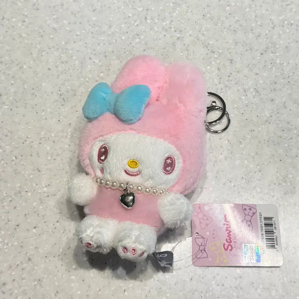 [BUNJANG] Sanrio My Melody Bag Charm Doll Keychain / 산리오 정품 마이멜로디 가방 걸이 인형 키링