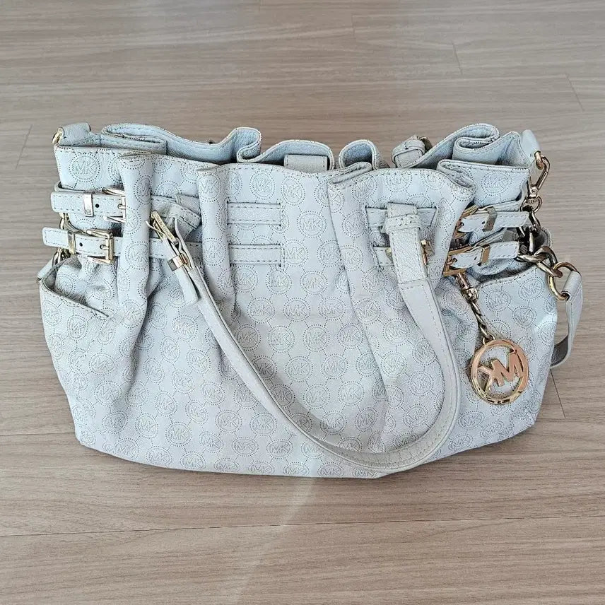 [BUNJANG] Michael Kors Leather Shopper Shoulder Crossbody Bag / (정품)(MICHAEL KORS) 마이클 코어스 쇼퍼/숄더/크로스백/가방