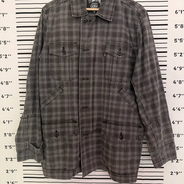 [BUNJANG] Stussy Vintage Work Shirt Jacket / 올드 스투시(Stussy) 워크 셔츠 자켓