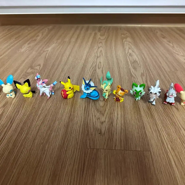 [BUNJANG] Pokemon Monster Moncolle Gacha Figure 12-Piece Set / 포켓몬스터 피규어 12종 세트