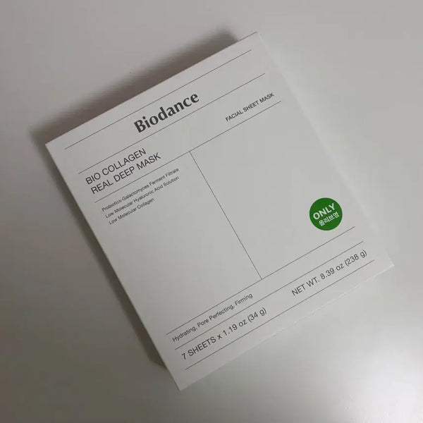 [BUNJANG] Biodance Bio Collagen Real Deep Mask 7 Sheets / (미개봉) 바이오던스 바이오 콜라겐 리얼 딥 마스크 7매