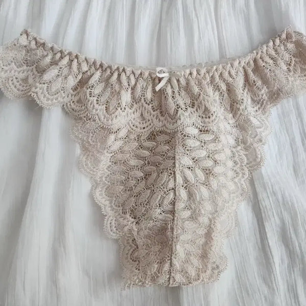 [BUNJANG] Eblin Women's Lace Thong Panty (Used) / (중고) 레이스 여성 티팬티-에블린
