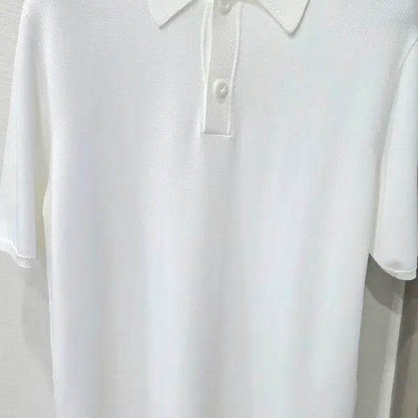 [BUNJANG] Sandro Homme Knit Short Sleeve Polo Shirt Size 100 / [정품] 산드로 옴므 니트 반팔 카라티 (100)