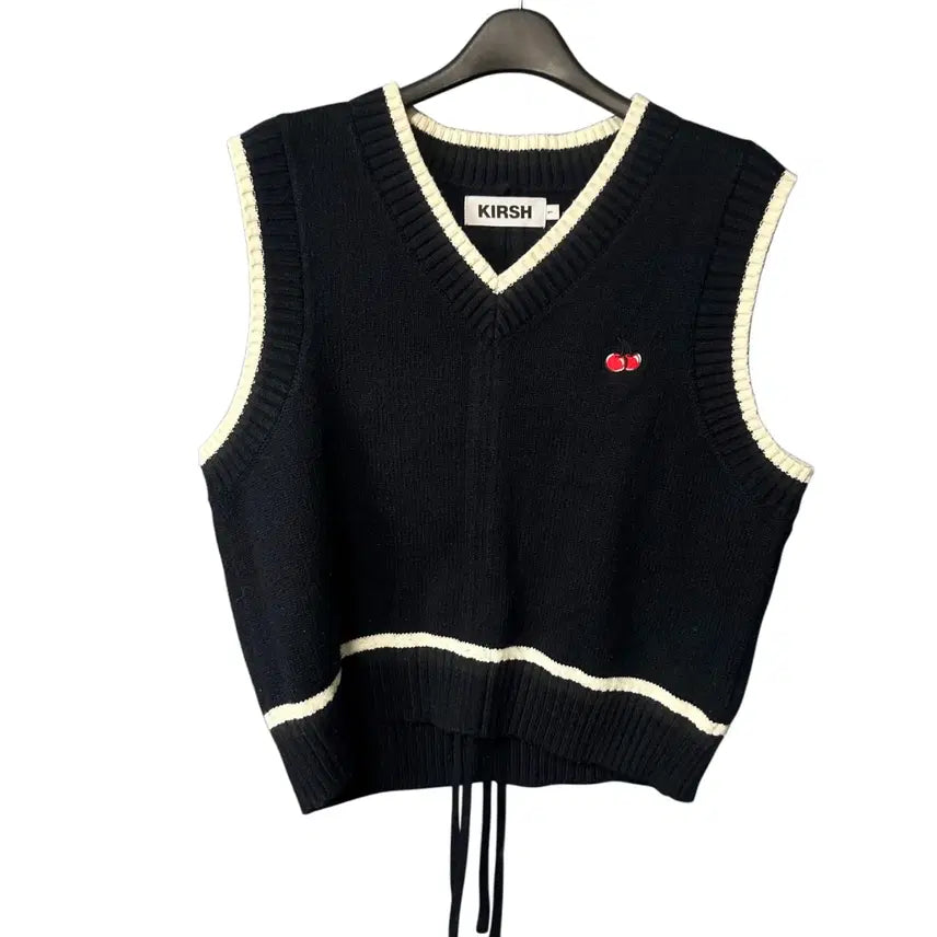 [BUNJANG] Kirsh Women's Navy Knit Vest / 1 키르시 여성 네이비 니트 베스트
