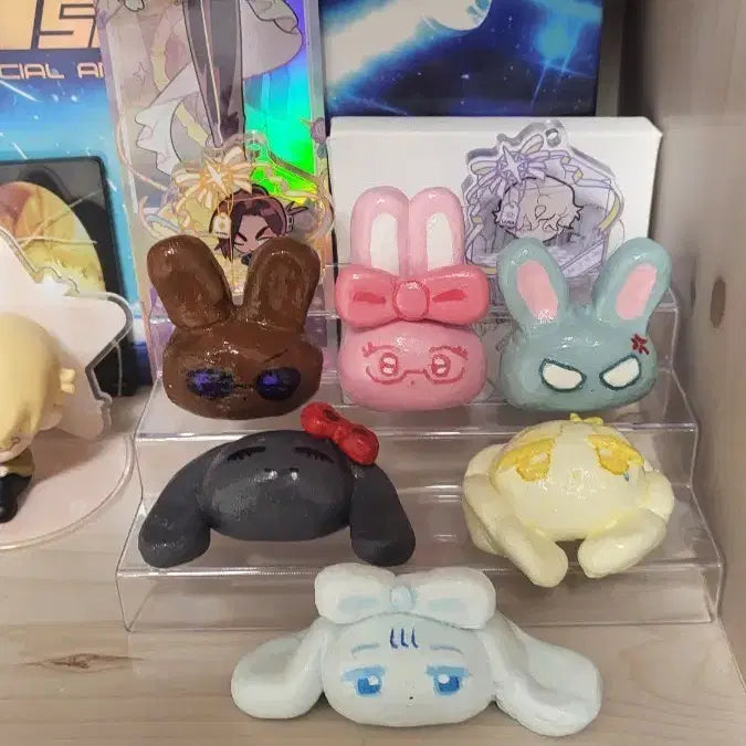 [BUNJANG] Clay Rabbit Commission (Original Character) / 커미션)에이스테&자캐 점토 토끼 커미션