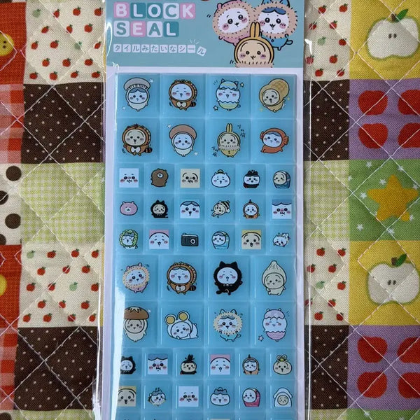 [BUNJANG] Kawaii Monzaku Tile Stickers (Authentic Japanese, New) / 먼작귀 타일스티커 [일본정품 새상품]