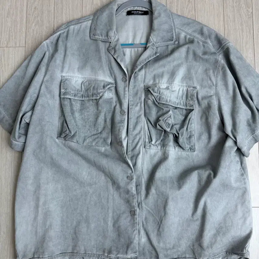 [BUNJANG] A-COLD-WALL Washing Short-Sleeve Shirt / 어콜드월 워싱 반팔 셔츠