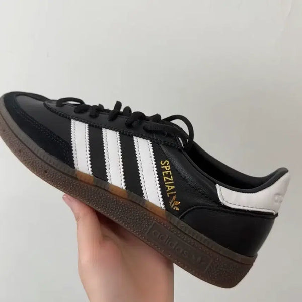 [BUNJANG] Adidas Handball Spezial Core Black White Sneakers / 아디다스 운동화 스페지알 핸드볼 코어 블랙 화이트