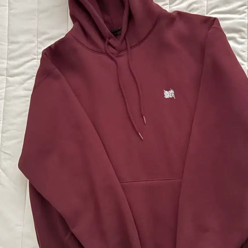[BUNJANG] Brownbreath Burgundy Hoodie / 브라운브레스 버건디 후드티 판매합니다