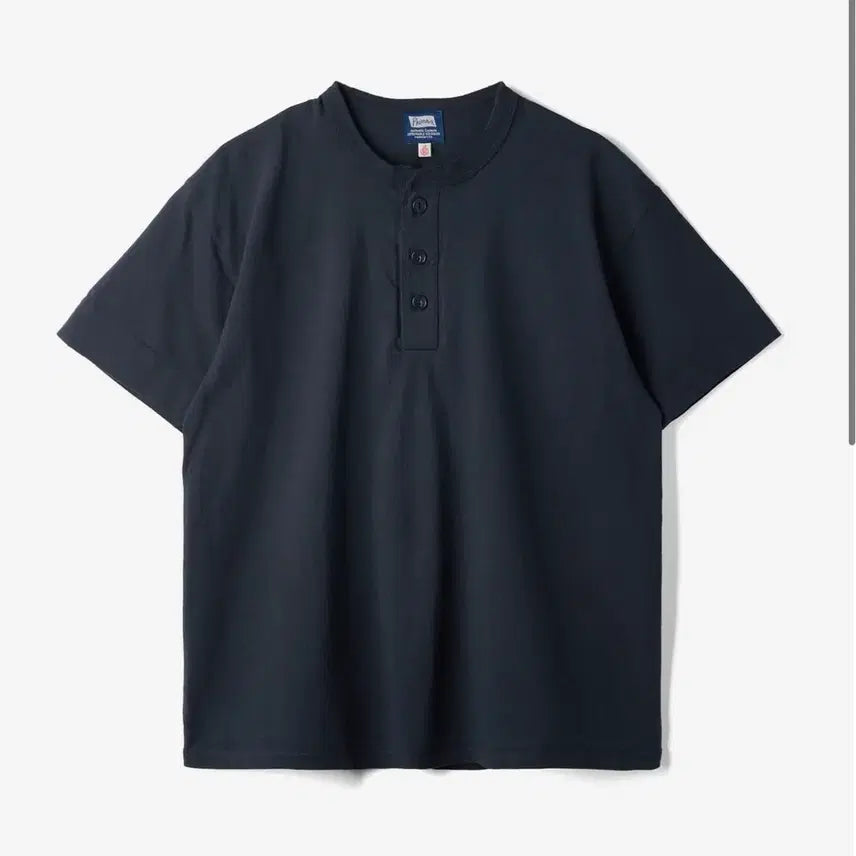 [BUNJANG] Fellowes Henry Neck Black T-Shirt (Size L) / 페로우즈 헨리넥 새상품