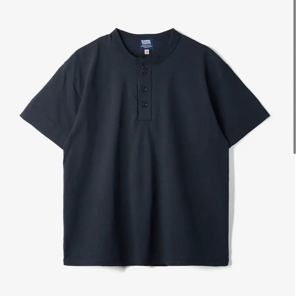 [BUNJANG] Fellowes Henry Neck Black T-Shirt (Size L) / 페로우즈 헨리넥 새상품