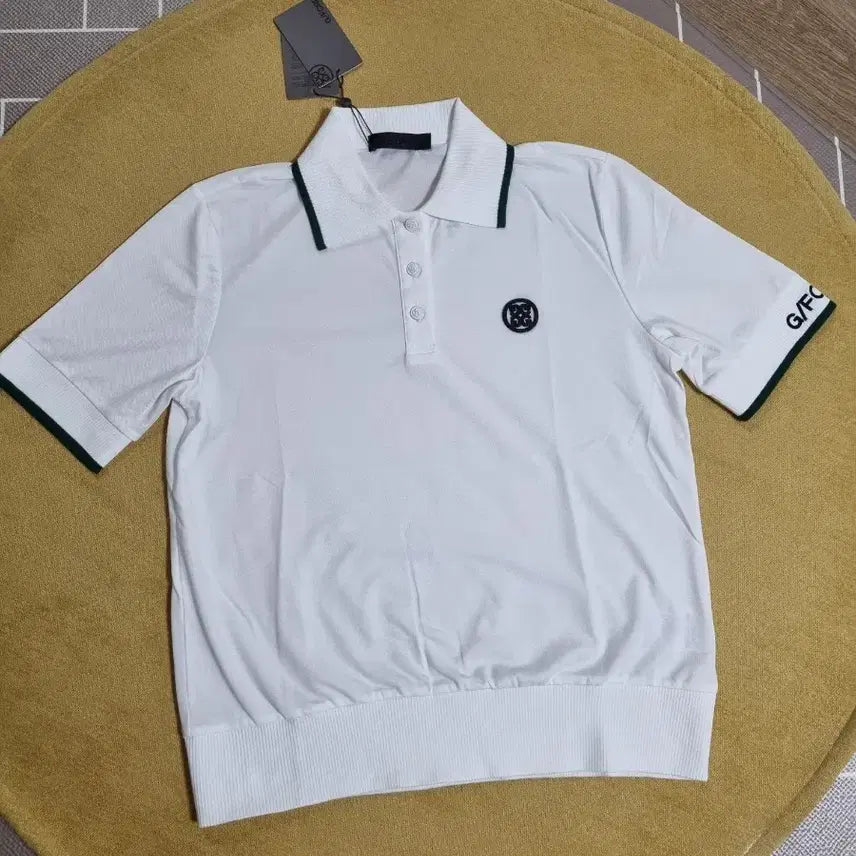 [BUNJANG] G/FORE Women's Short Sleeve T-Shirt White L / 지포어 골프 여성 반팔 티셔츠(L)