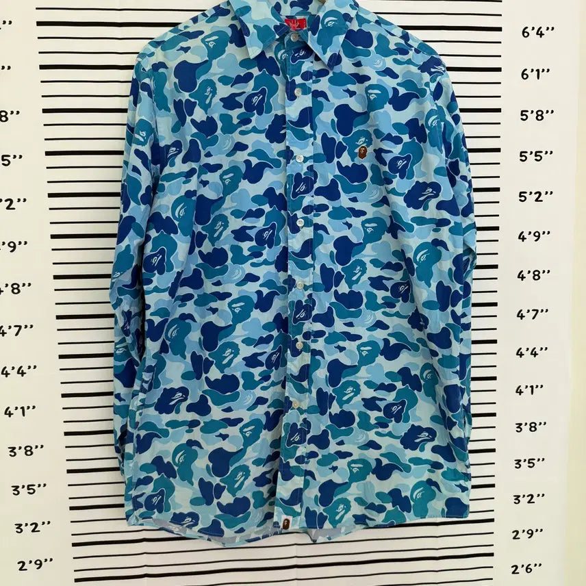 [BUNJANG] BAPE Camo Pattern Shirt / 베이프(BAPE) 카모패턴 셔츠