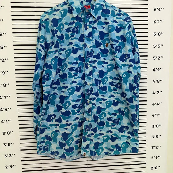 [BUNJANG] BAPE Camo Pattern Shirt / 베이프(BAPE) 카모패턴 셔츠