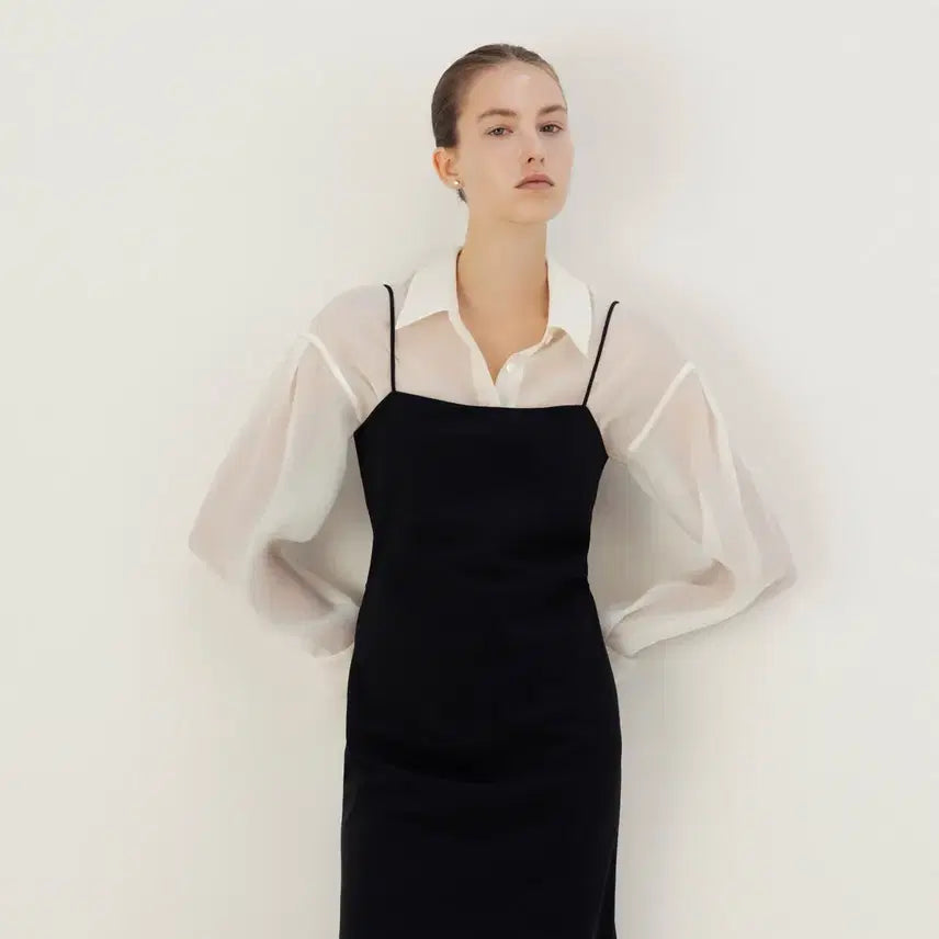 [BUNJANG] SIEBEN SIEBER Shirt (Cream) / 시에 셀리어 시어 셔츠(크림)
