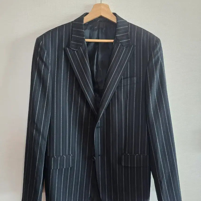 [BUNJANG] Solid Homme Striped Jacket M / 새상품 솔리드옴므 스트라이프 자켓 M