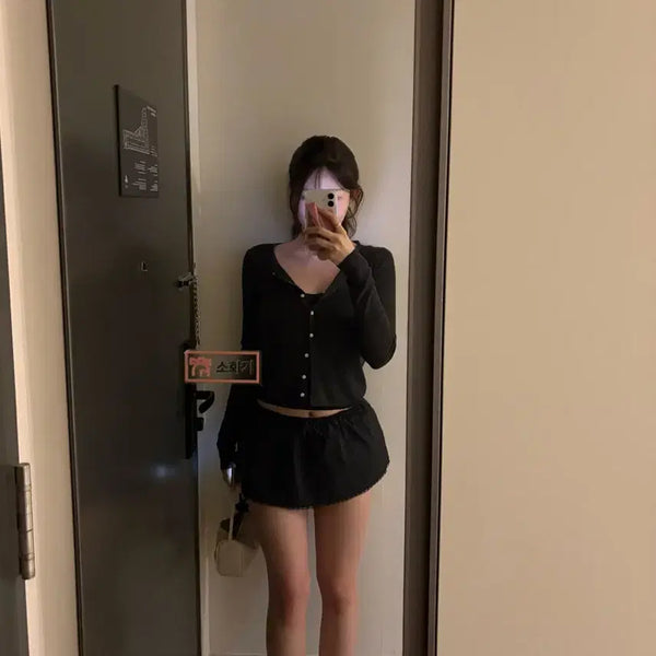 [BUNJANG] ownt Cool Linen Cardigan Charcoal / (새상품) 샵온트 ownt 쿨 린넨 가디건 차콜