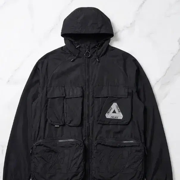 [BUNJANG] Palace Two Pocket Nylon Windbreaker Jacket XL Black / [정품]팔라스 투포켓 나일론 윈드브레이커 자켓 XL블랙