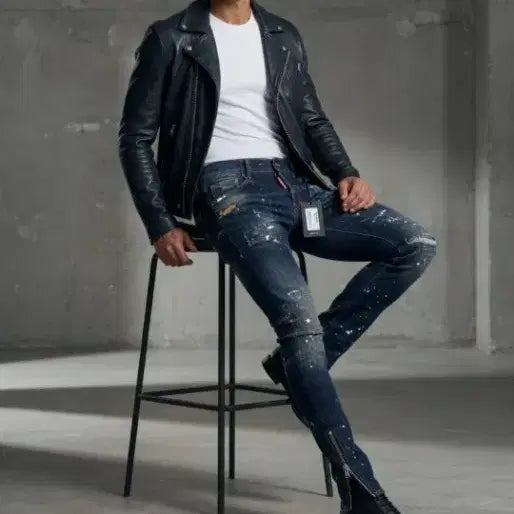 [BUNJANG] DSQUARED2 Kolminer Slim Biker Jeans Size 44 / (민트급) 명품 디스퀘어드2  콜마이너 슬림바이커 44사이즈