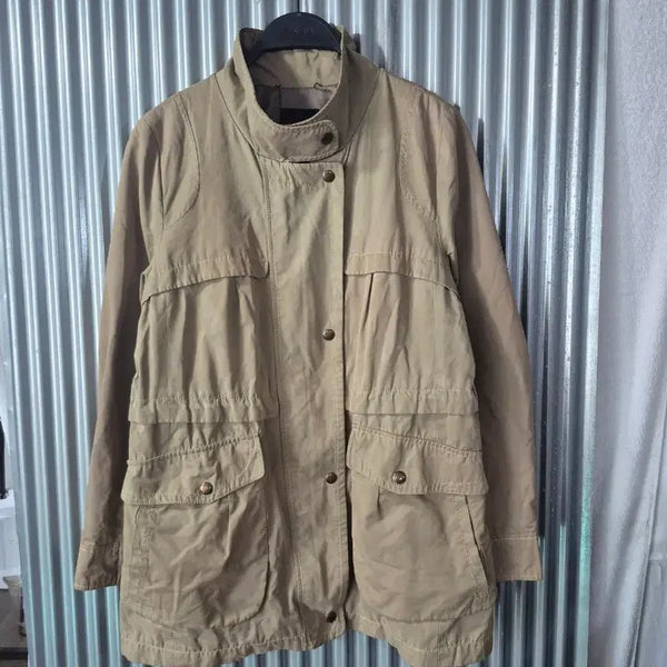 [BUNJANG] Olivia Lauren Women's Khaki Field Jacket Size 95 / 95 올리비아로렌 여성 카키색 야상 점퍼