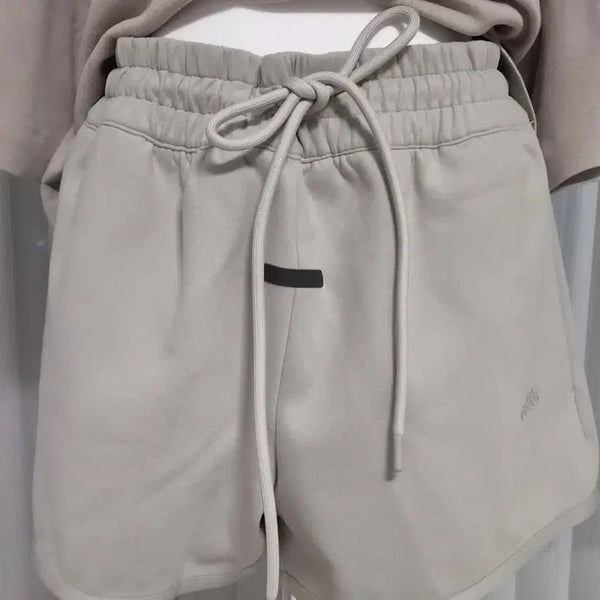[BUNJANG] Adidas x Fear of God Essentials Sesame Relaxed Fit Shorts - Size S / 아디다스 피어오브갓 쇼츠 팬츠 세서미 S