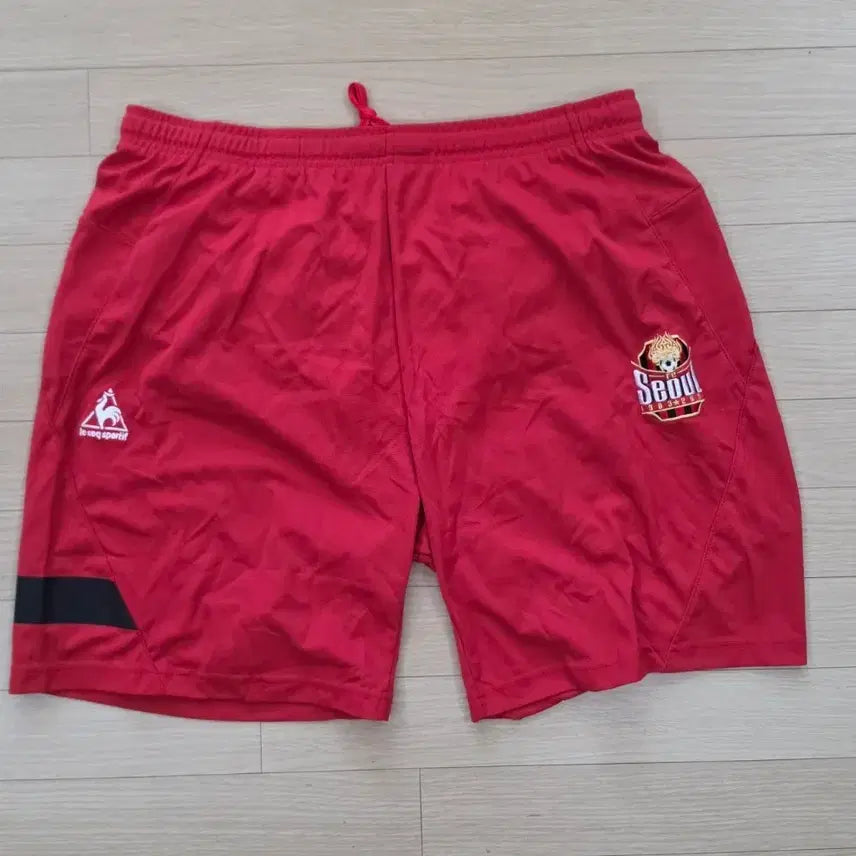 [BUNJANG] FC Seoul Le Coq Sportif Soccer Shorts (XL/110) / [최종할인] FC서울 르꼬크 시절 반바지 110 34~35사이즈감
