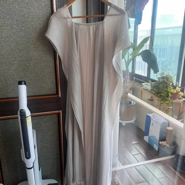 [BUNJANG] Pleated Top and Dress Set / 플리츠 새상품