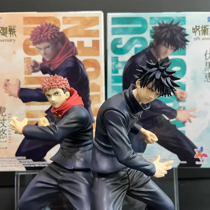 [BUNJANG] Jujutsu Kaisen Yuji Itadori & Megumi Fushiguro Luminasta Figure Set (Unsealed) / 개봉품세트 주술회전 이타도리 피규어 메구미 피규어