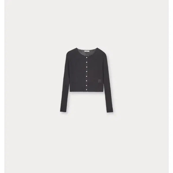 [BUNJANG] Ont Cool Linen Cardigan Charcoal / 온트 쿨 린넨 가디건 차콜 cool linen cardigan