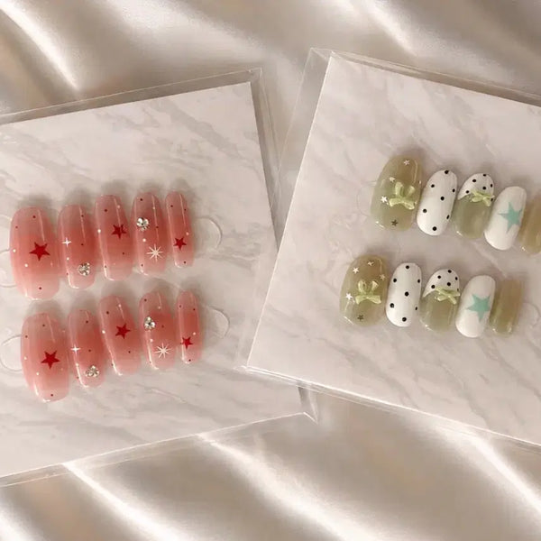 [BUNJANG] Handmade Nail Tips Set / 네일팁 판매
