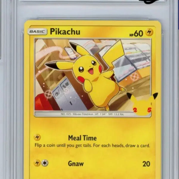 [BUNJANG] 2021 McDonald's Pokémon Collection Pikachu Card GEM MT 10 / 2021 포켓몬 맥도날드 컬렉션 피카츄 카드 10 GEM MT