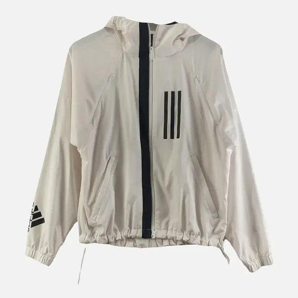 [BUNJANG] Adidas White Women's Jacket S / 아디다스 화이트 여자 자켓 S N9152