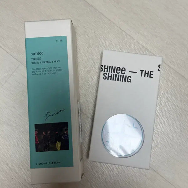 [BUNJANG] SHINee Prism Room Spray & The Shining Minho Voice Keychain Set / 샤이니 프리즘 룸스프레이 & 샤파티 더 샤이닝 민호 보이스키링
