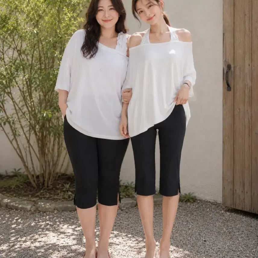 [BUNJANG] Free-2XL Ice Cool Split Hem Bootcut Pants / 새상품 FREE-2XL 아이스 쿨 강연래쉬 숏 부츠컷 팬츠 바지 빅사이즈 가능