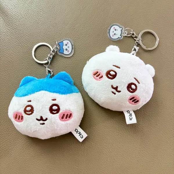 [BUNJANG] Chikawa Hachiware Mirror Keychain / (개당.2개일괄 7천) 먼작귀 치이카와 하치와레 거울 키링