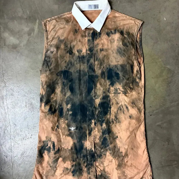 [BUNJANG] Dior Homme Hedi Slimane Sleeveless Shirt / 디올 옴므 에디 슬리먼 슬리브리스 셔츠