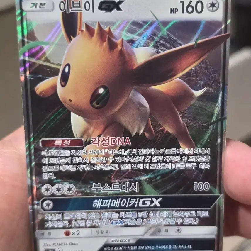 [BUNJANG] Pokemon Eevee GX Card / 포켓몬카드 이브이 GX
