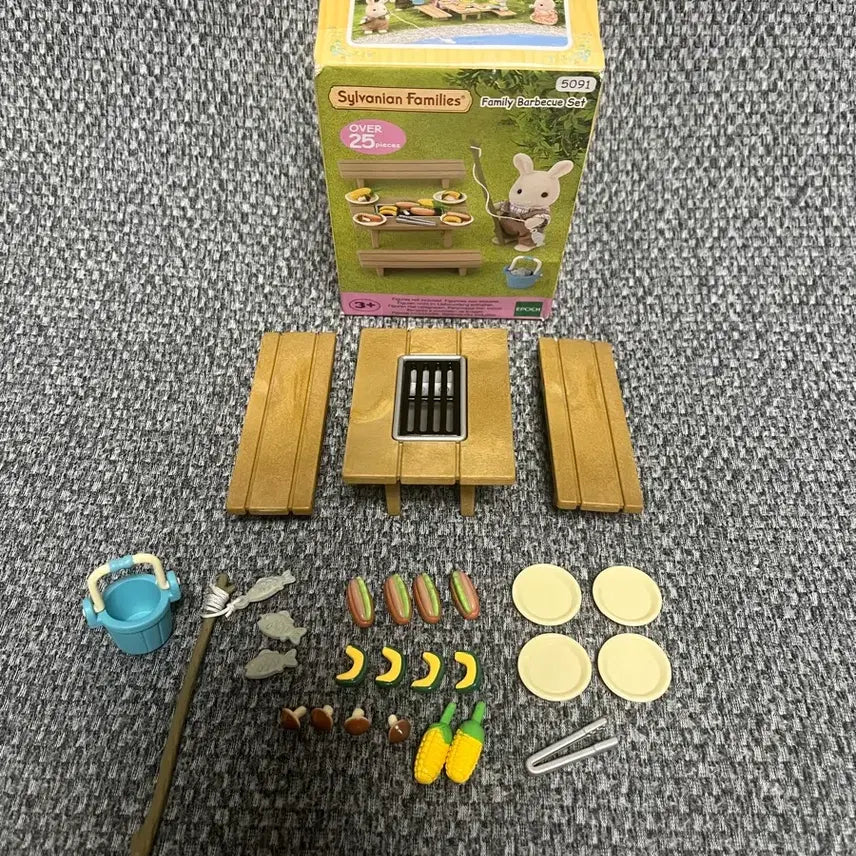 [BUNJANG] Sylvanian Families BBQ Set / 실바니안 바베큐 세트