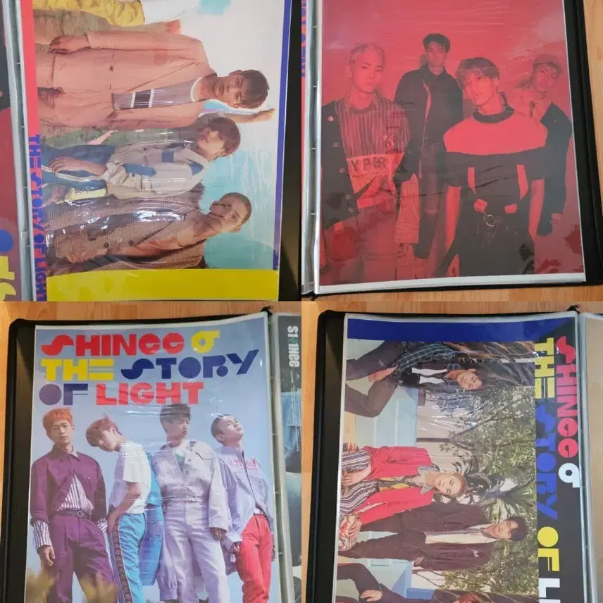 [BUNJANG] SHINee The 6th Album Poster Set (4 Types) / [set] 샤이니 정규 6집 앨범  포스터 4종