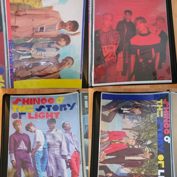 [BUNJANG] SHINee The 6th Album Poster Set (4 Types) / [set] 샤이니 정규 6집 앨범  포스터 4종
