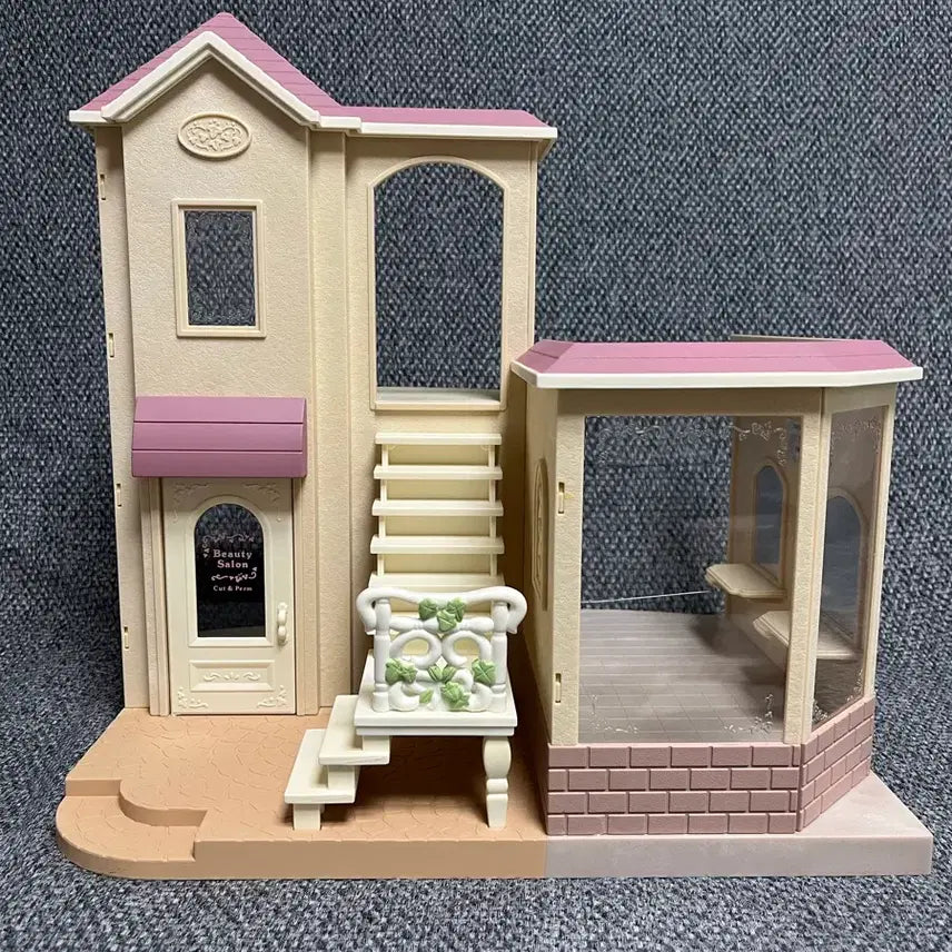 [BUNJANG] Sylvanian Families Old Hair Salon Building / 실바니안 올드 미용실 건물