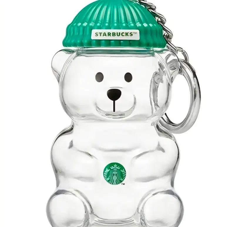 [BUNJANG] Starbucks Bearista Miniature Keychain Green / 스타벅스 베어리스타 미니어처 키링 그린