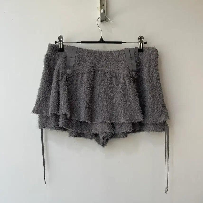[BUNJANG] JASP Knit Short Pants Grey S / (새상품) JASP 쟈습 니트 숏팬츠 그레이 s