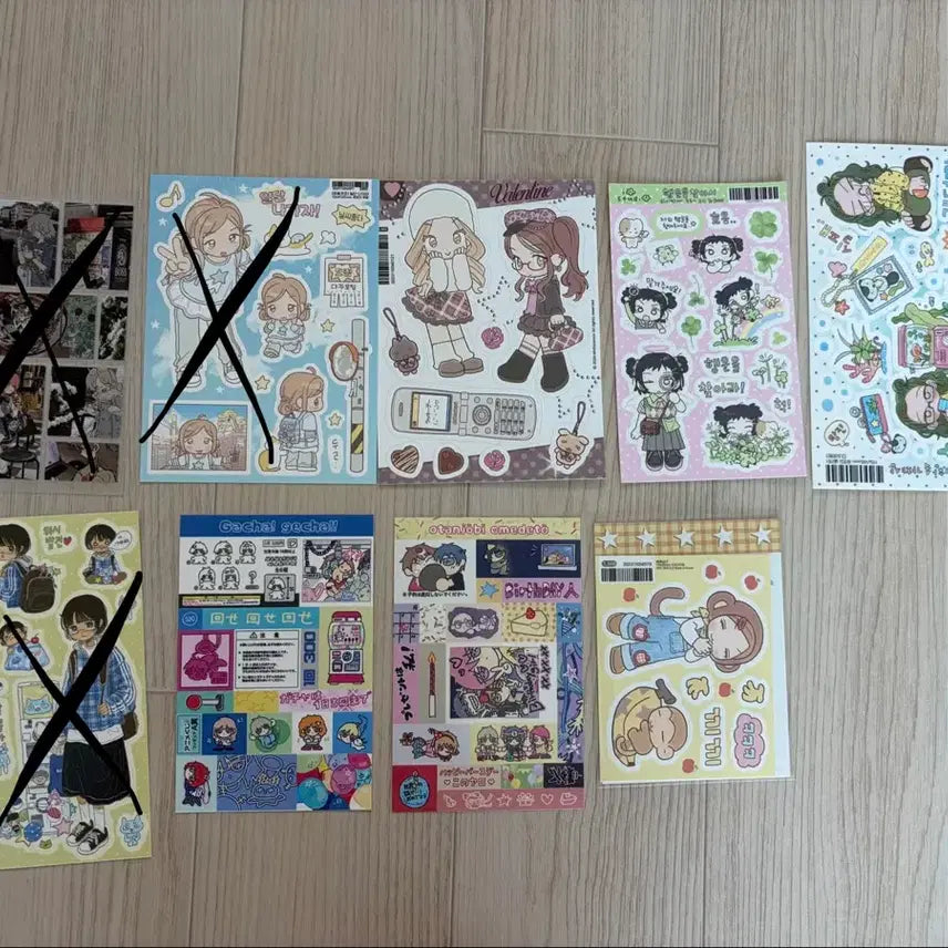 [BUNJANG] IO JUBA Diary Deco Sticker Set / 다꾸 스티커 처분 아이오 주바