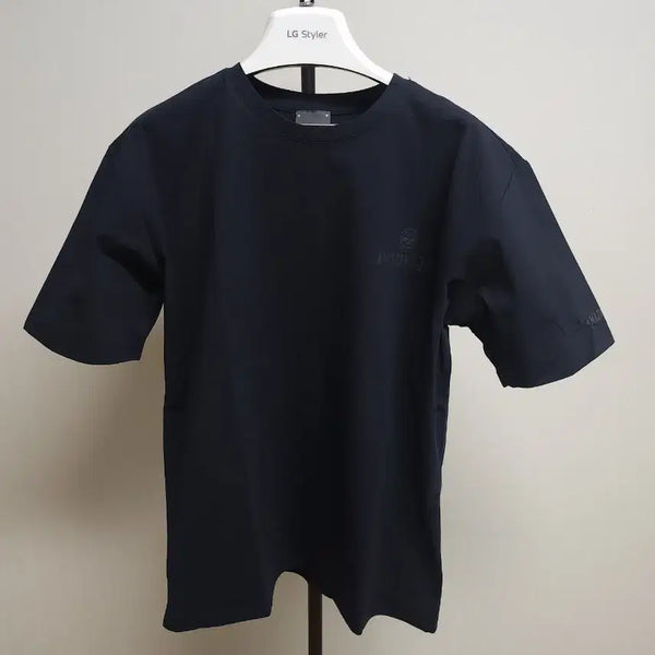 [BUNJANG] Amazingcree Summer Round Neck Short Sleeve T-Shirt Black / 어메이징크리 여름 라운드 반팔티 (새상품)