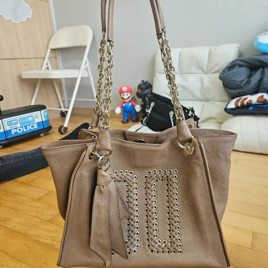 [BUNJANG] Daks Chain Shoulder Bag (Authentic) / 닥스 체인 숄더백(정품)