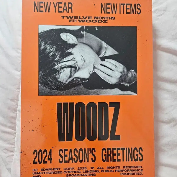 [BUNJANG] WOODZ 2024 Season's Greetings Sealed / [미개봉]우즈 시즌그리팅2024