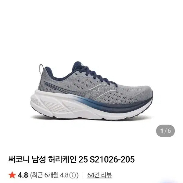 [BUNJANG] Saucony Hurricane 25 Running Shoes 260mm / 써코니 러닝화 허리케인25 260mm